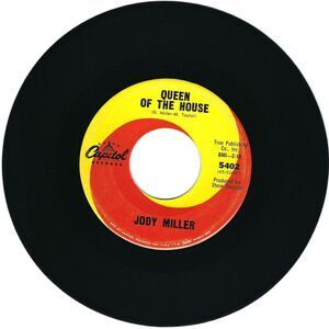 Jody Miller 45 Queen Of The House / The Greatest Actor on Capitol EX Country '65